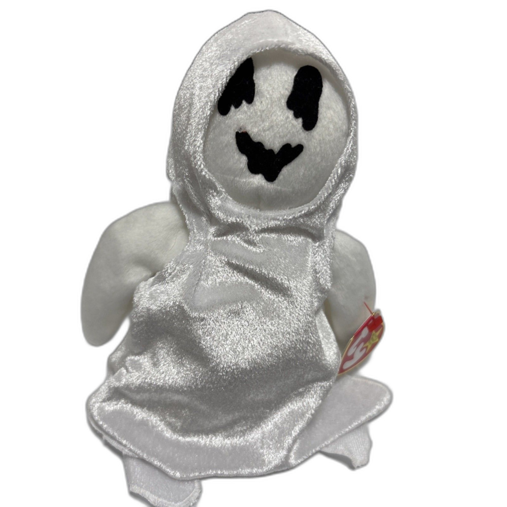NWT TY Sheets the Halloween Ghost Original Beanie Baby 1999 Retired Vintage